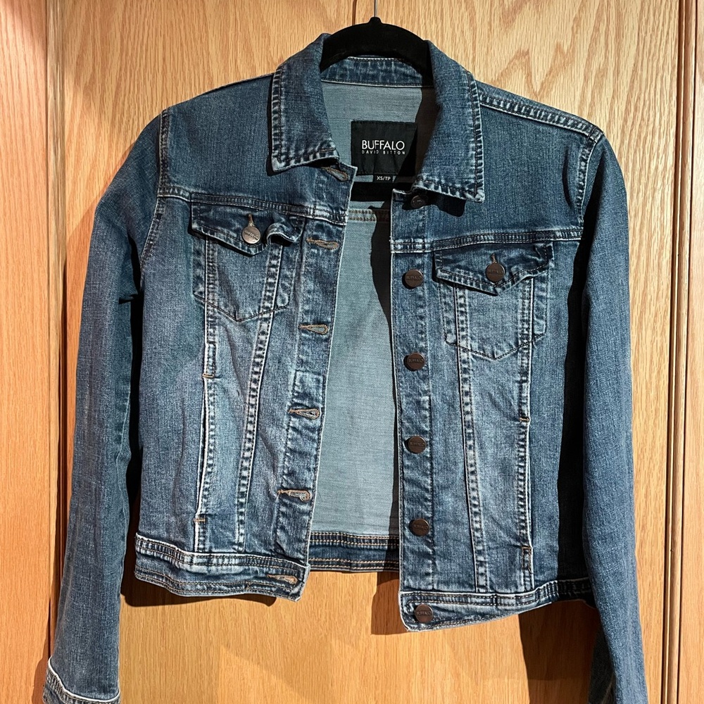Buffalo David Bitton Women's Classic Blue Jean Jacket